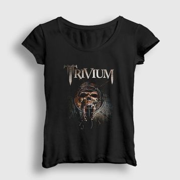 Presmono Kadın Skull Trivium T-shirt