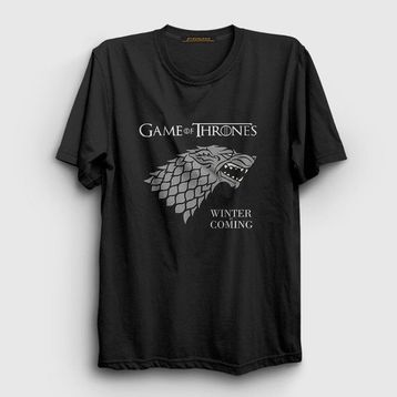 Presmono Kadın Stark Game Of Thrones T-shirt
