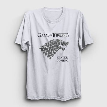 Presmono Kadın Stark Game Of Thrones T-shirt