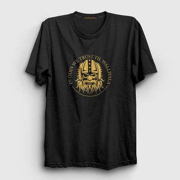 Presmono Kadın Trust Vikings T-shirt
