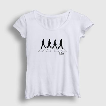 Presmono Kadın Walk The Beatles T-shirt