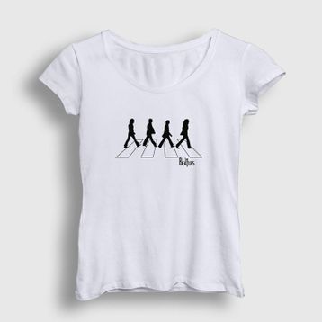 Presmono Kadın Walk The Beatles T-shirt