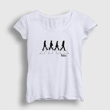 Presmono Kadın Walk The Beatles T-shirt