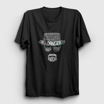 Presmono Kadın Wordart Breaking Bad T-shirt