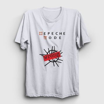 Presmono Kadın Wrong Depeche Mode T-shirt