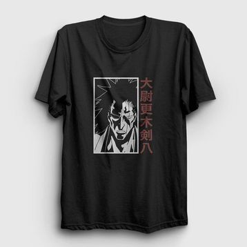 Presmono Kenpachi Anime Bleach Kadın T-shirt