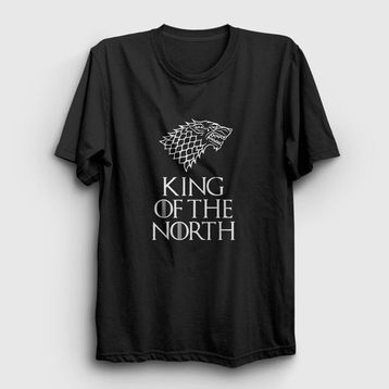 Presmono King Game Of Thrones Siyah Unisex T-Shirt