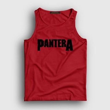 Presmono Kırmızı Logo Pantera Erkek Atlet