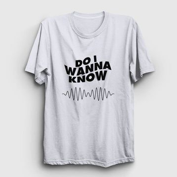 Presmono Know Arctic Monkeys Beyaz Unisex T-shirt