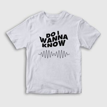 Presmono Know Arctic Monkeys Beyaz Unisex T-shirt