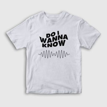 Presmono Know Arctic Monkeys Beyaz Unisex T-shirt