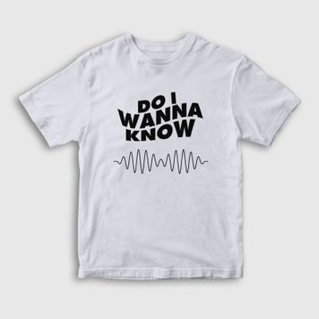 Presmono Know Arctic Monkeys Beyaz Unisex T-shirt