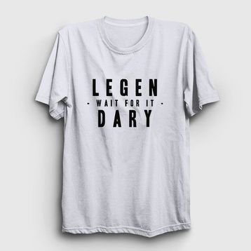 Presmono Legendary How I Met Your Mother Beyaz Unisex T-shirt
