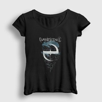 Presmono Logo Evanescence Kadın T-shirt
