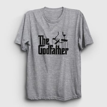 Presmono Logo Film Baba The Godfather Beyaz Unisex T-shirt