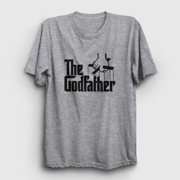 Presmono Logo Film Baba The Godfather Beyaz Unisex T-shirt