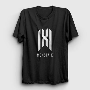 Presmono Logo K-Pop Monsta X Kadın T-shirt
