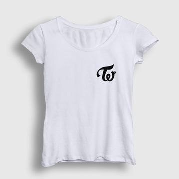 Presmono Logo K-Pop Twice Kadın T-shirt