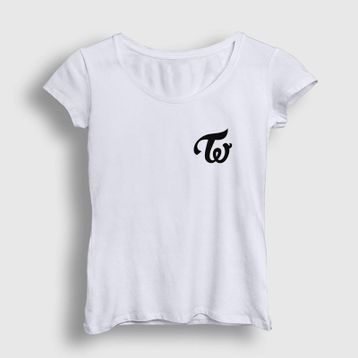 Presmono Logo K-Pop Twice Kadın T-shirt
