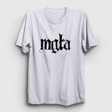 Presmono Logo Mgla Beyaz Unisex T-Shirt