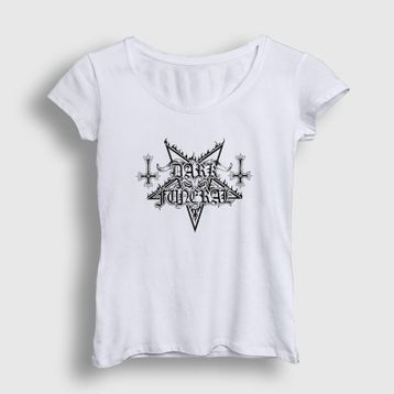 Presmono Logo V2 Dark Funeral Kadın T-shirt
