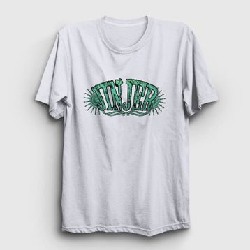 Presmono Logo V2 Jinjer Beyaz Unisex T-shirt