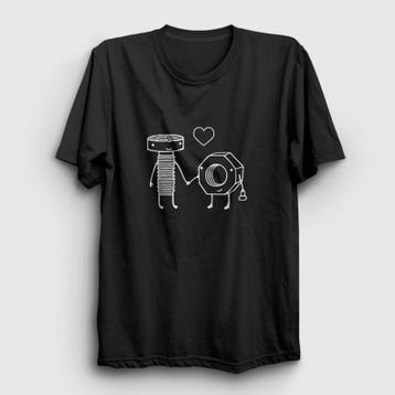 Presmono Lovers V3 Valentine'S Day Sevgililer Günü Beyaz Unisex T-shirt