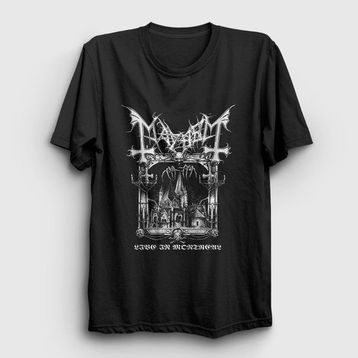 Presmono Montreal Mayhem Siyah Unisex T-Shirt