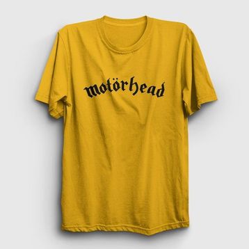 Presmono Motörhead Sarı Unisex T-Shirt