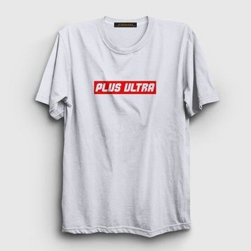 Presmono Plus Ultra Anime Boku No Hero Academia Beyaz Unisex T-Shirt