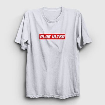 Presmono Plus Ultra Anime Boku No Hero Academia Beyaz Unisex T-Shirt