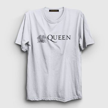 Presmono Queen Beyaz Unisex T-Shirt