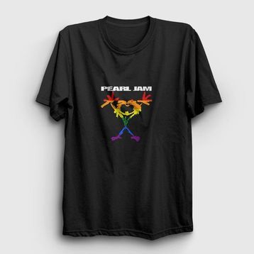 Presmono Rainbow Pearl Jam T-shirt