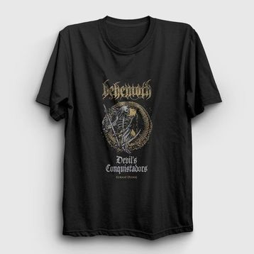Presmono Reaper Behemoth Siyah Unisex T-Shirt