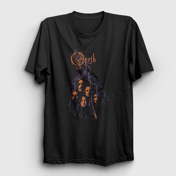 Presmono Roots Opeth Siyah Unisex T-Shirt