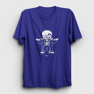 Presmono Sans Undertale Kırmızı Unisex T-Shirt