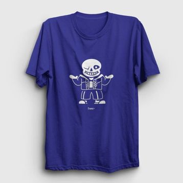 Presmono Sans Undertale Kırmızı Unisex T-Shirt
