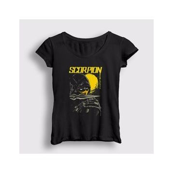 Presmono Scorpion V4 Mortal Kombat Kadın T-shirt