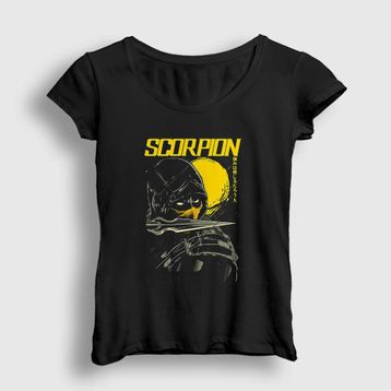 Presmono Scorpion V4 Mortal Kombat Kadın T-shirt