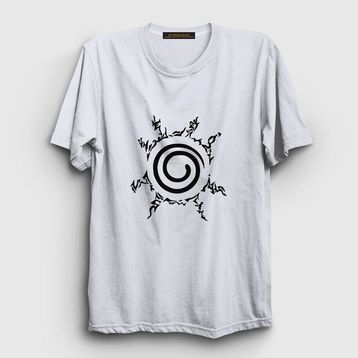 Presmono Seal Anime Naruto Beyaz Unisex T-shirt