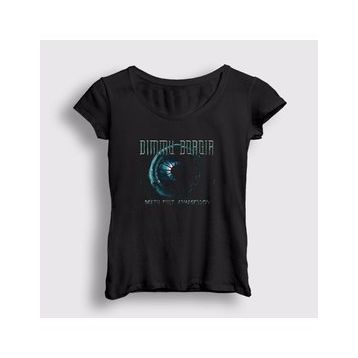 Presmono Siyah Armageddon Dimmu Borgir Kadın T-Shirt