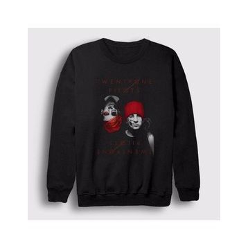 Presmono Siyah Band Twenty One Pilots Unisex Sweatshirt