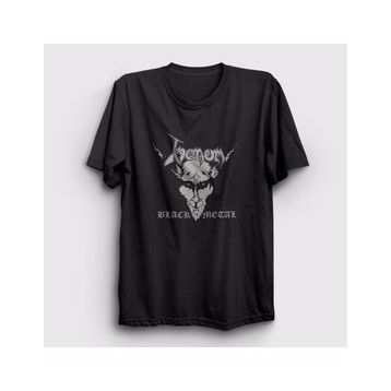 Presmono Siyah Black Venom Unisex T-Shirt
