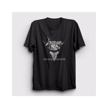 Presmono Siyah Black Venom Unisex T-Shirt