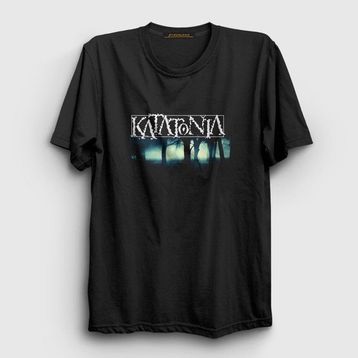 Presmono Siyah Forest Katatonia Unisex T-Shirt
