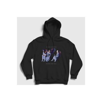 Presmono Siyah HH Black Sabbath Kapüşonlu Unisex Sweatshirt