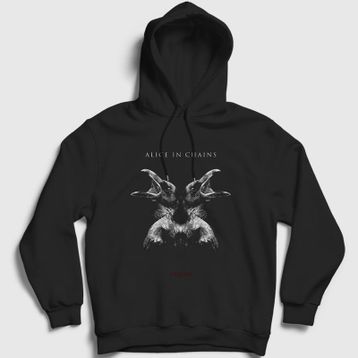 Presmono Siyah Hollow Alice in Chains Unisex Sweatshirt