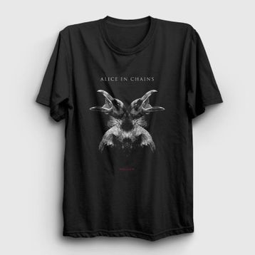 Presmono Siyah Hollow Alice in Chains Unisex Sweatshirt