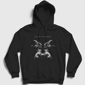 Presmono Siyah Hollow Alice in Chains Unisex Sweatshirt