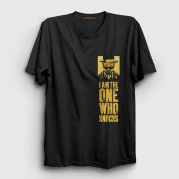 Presmono Siyah Knocks V2 Breaking Bad Unisex T-Shirt
